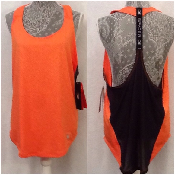 Spyder Tops - Spyder athletic racer back tank top